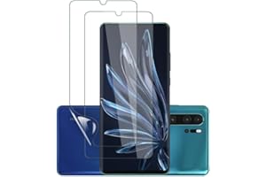 Rcokas für Schutzfolie Huawei P30 Pro Panzerglasfolie Huawei P30 Pro Displayschutz [2 Stück], Displayschutzfolie mit Huawei P30 Pro Folie [Soft TPU][Ultra-klar][Blasenfreie][Huawei P30 Pro]
