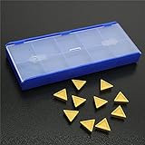 EsportsMJJ 10Pcs Tpmr 110304 Hartmetall-Einsätze Für Drehen Werkzeughalter