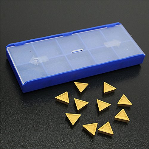 EsportsMJJ 10Pcs Tpmr 110304 Hartmetall-Einsätze Für Drehen Werkzeughalter