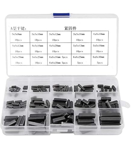 Assortimento Chiavette A Disco BGS - 80 Pezzi In Acciaio Carbonio Per Meccanica - Foto 3