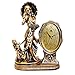 Produktbild LQUIDE Familienkamin Uhren Europäische Mutter und NI ñ Tisch Watch, Retro-Dekoration Wohnzimmer-Uhr ó n no-tic Suitable für Wohnzimmer zu tun