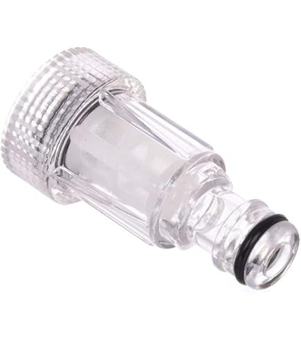 Lot De 5 Filtres à Eau Plastique Transparent Pour Nettoyeur Haute Pression - Protection Et Performance Optimale