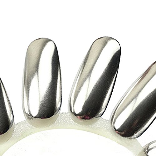 Sindy Nagel Glitzerpuder,Spiegel Glitter Chrom Effekt Nail Art Pulver - 2