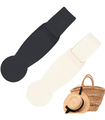 Fermacappello Magnetico In Pelle | Portacappelli Da Viaggio Per Borse E Zaini Nero/marrone