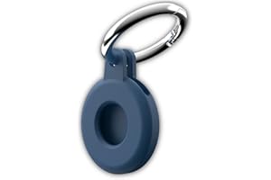 BLAUBODY Etui na klucz/klucz granatowe do Apple Airtags. Marka francuska. x 1 akcesoria ochronne z tagiem powietrznym Tracker GPS Dog Bike Tracker 1x etui na klucze (gwarancja)