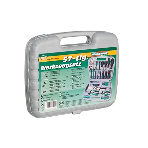 Brüder Mannesmann M29057 Werkzeugsatz, 57-tlg