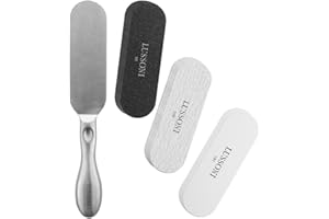 TB TOOLS FOR BEAUTY LUSSONI NS SS FOOT FILE 80/100/180 5PCS SET