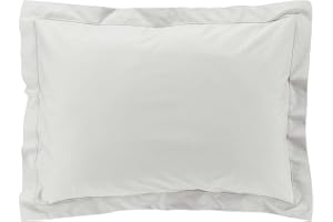 douceur d'intérieur, Örngott (50 x 70 cm) vit percaline, bomullspercale