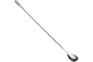 YOLODE Cocktail Cucharilla de Bar Man - 31 cm - Acero Inoxidable