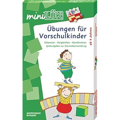 miniLÜK-Sets: miniLÜK-Set: Übungen für Vorschulkinder: Erkennen - Vergleichen - Kombinieren: Spielaufgaben zur Schulreifeentwicklung miniLÜK-Sets: miniLÜK-Set: Übungen für Vorschulkinder: Erkennen - Vergleichen - Kombinieren: Spielaufgaben zur Schulreifeentwicklung