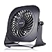 Price comparison product image SENPAIC Desk Fan USB Mini Table Fan(2 Speed,4 Inch,Quietness)-Black