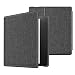 Produktbild CASEBOT Hülle kompatibel für Kindle Oasis 10. Generation (2019 Modell) und 9. Generation (2017 Modell) - Slim Lightweight Schutzhülle mit Auto Sleep/Wake Funktion, Stoff dunkelgrau