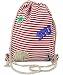 Produktbild Sonia Originelli Patch Rucksack "Sylt" Tasche Bag Backpack Farbe Rot