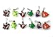 12 pcs Dinos Dinosaurs # 2 Time Before Land Zipper Pull / Zip pull Charms for Jacket Backpack Bag Pendant