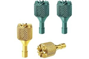 LYONGTECH 2 paia di bacchette di controllo per DJI RC 2, RC telecomando (flip, Neo, Air 3S/3, Mini 5/4/3 Pro, Mini 3, Mavic 3 Classic/Pro), accessori per drone Joystick (oro + verde)