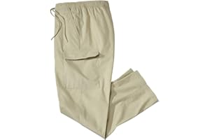 ATLAS FOR MEN - Męskie spodnie cargo - Prosty krój - Wygodne spodnie - Dostępne w dużych rozmiarach od M do 5XL