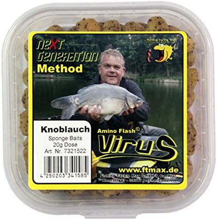 FTM Amino Flash Virus Next Generation Method Sponge Bait Garlic 20g