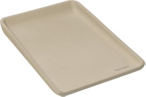 LIONELO Megs Skötbädd 70×49×7 cm – Vattentät och Avtorkbar PU Skum, Mjuk