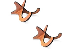 BEYEQCEZ 2Pcs Support de kalimba portable et amovible en bois pour piano à pouce,cadre fixe,Pouce Piano Support Pliant Kalimba Support Vertical en Bois Support pour L'affichage De Stockage 15/17/21 Clé Kalimba