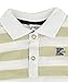 Kanz Baby-Boys Poloshirt 1/4 Arm 1512501 Striped Polo Short Sleeve Polo Shirt, Beige (Peyote/Beige 6790), 0-3 Months (Manufacturer Size: 62)