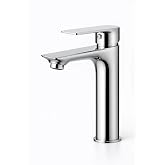 Proalet Sabit Lavabo Bataryası, 17 cm, Sıcak Soğuk Su Kontrol&uuml;, Paslanmaz G&ouml;vde, Krom Kaplama, Bağlantı Hortumu ve Montaj Ele