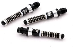 ‎CUESOUL CUESOUL TERO AK7 Aluminium Dart Shafts Built-in Spring Telescope, Set of 3