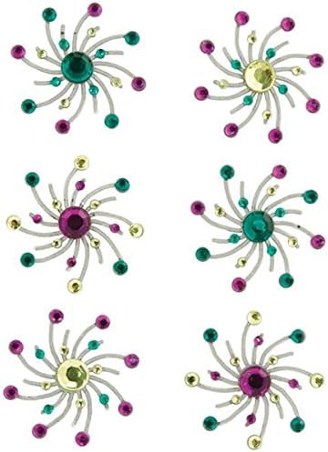 Karen Foster Design, Scrapbooking and Craft Embellishment, Swirl Burst Brads, Sprinkles