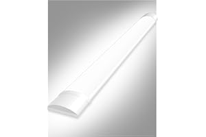 Sararoom 3FT LED Batten Light 30W, 3600LM, 6500K Cold White, 90cm 35.4in LED Strip Lights, Surface Mounting Ceiling Light for Office, Home, Basement, Garage