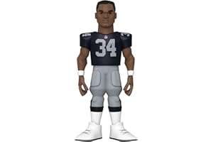 Funko Złoto 5" NFL Legends: Raiders - Bo Jackson - 1/6 szansy na wariant Chase - Figurka kolekcjonerska z winylu - pomysł na prezent urodzinowy - oficjalny towar