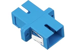 Elfcam Adattatore a Fibra Ottica (1 Pezzi, SC-SC UPC Simplex)