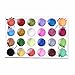 Biutee 24 Colors Nail Glitter Powder Dust 3D Tip Manicure Tools Nail Art Decoration Polish Powder Dust Gem Decoration