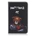 Produktbild Samsung Galaxy Tab 4 7" SM-T230 T231 T235 Lederhülle Schön Ultra Slim Schutzhülle mit Magnetverschluss Standfunktion Tasche Tablette Leder Hülle für Samsung Galaxy Tab 4 7" SM-T230 T231 T235, Bär Kettensäge