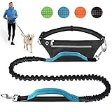 joggingleine hunter 【PREMIUM MATERIAL, AUSGEZEICHNETES DESIGN】 Die Laufleine für Hunde besteht aus reißfestem Nylon und hält dem Ziehen von energiegeladenen Hunden mittlerer und großer Rassen stand. Die Kreuzstichlinien sind abriebfest, damit die freihändige Leine jahrelang hält. Hochleistungs-Metallverschlüsse mit 360 °-Drehung erhöhen die Haltbarkeit. Die dauerhafte Gürtelschnalle rastet fest und sicher ein. Reflexstreifen sorgen für Sichtbarkeit und Sicherheit.