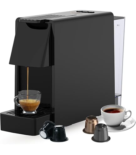 Nespresso Inissia D40 Capsule Coffee Maker, 1260 Watt, Black : Buy