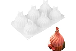 Stampo In Silicone, BKJJ Stampi In Silicone Per Dolci, Stampi Silicone Per Bigné Per Cioccolato, Muffin, Brownie, Biscotti, Torta, Sapone - Compleanno, Festa Per Bambini