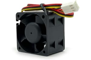 Bgears b-Blaster 40 mm 2 Ball Bearing 9000 RPM DC Fan with Excellent Airflow upto 17 CFM - Black