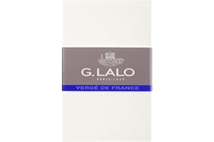 CLAIREFONTAINE G. Lalo Verge de France - Sobres (25 unidades, 85 x 135 mm), color blanco