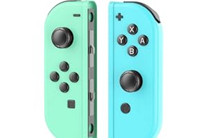 MHWLHBX Switch Controller, Wireless L/R Pair Gamepad für Switch/Lite/OLED Joysticks mit Doppelvibration/6-Achsen-Gyroskop/Bewegungssteuerung/Wake-up/Screenshot-Funktionen