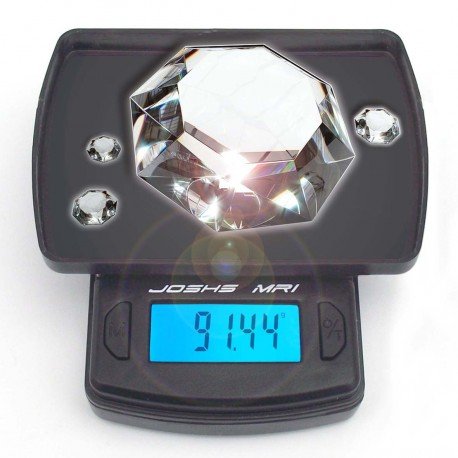 Digitalwaage Feinwaage die in 0,01 g Schritten präzise bis 100g wiegt, Taschenwaage, Briefwaage, Goldwaage, Tischwaage mit Edelstahl Wiegefläche - 2