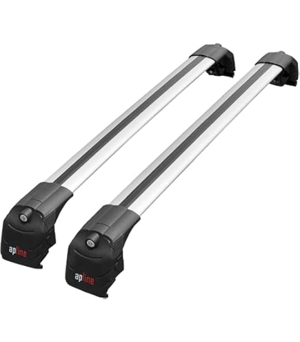 Barres De Toit Menabo Tiger Pour Volkswagen Tiguan 2016 - Sur Rails Intégrés - 120 Cm - Neuves