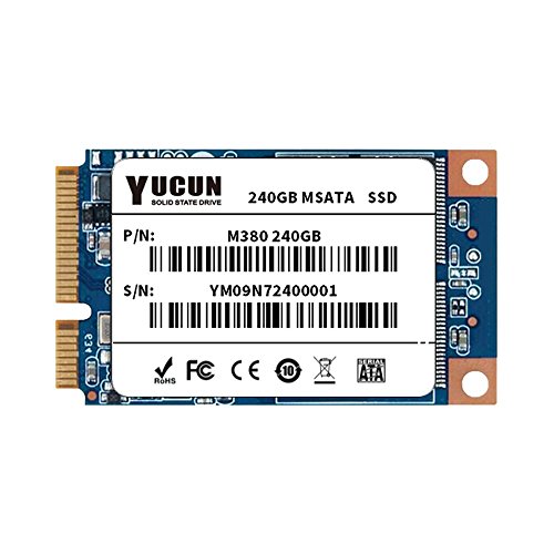YUCUN MSATA III Unità a Stato Solido Interno 240GB SSD