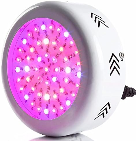UFO led Plant light 72 stars Nursery plant Fill light light 55W Greenhouses plant Grow light white black , white