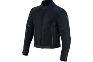 outletMOTARD Chaqueta Moto Hombre Verano | Protecciones en Hombros, Codos y Espalda Inlucídas | Máxima Ventilación con Paneles de Malla Frontal, Brazos y Espalda