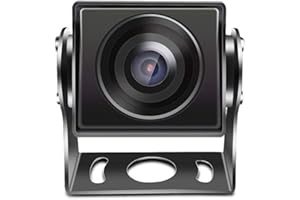 KEENSO Cámara de Marcha Atrás AHD para Camión, Cámara de Visión Nocturna AHD, Cámara de Marcha Atrás de Estacionamiento de 4 Pines con Vista Frontal para Camión, Autobús y Furgoneta