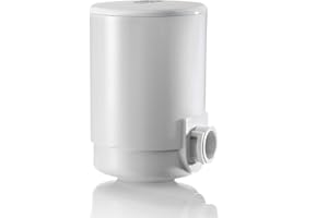 Laica Hydrosmart Componente di Ricambio per Filtro Rubinetto, capacità 900L / 3 Mesi di Acqua Filtrata, Riduce: Cloro, Microplastiche, Erbicidi e Altri Ancora, 100% Made in Italy, Bianco