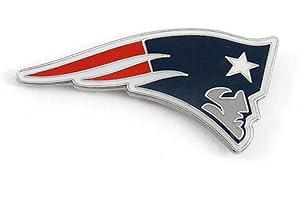aminco NFL New England Patriots Team Logo Pin, team color (NFL-PN-001-10)