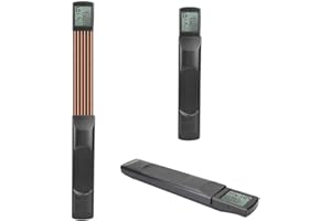 ALOMEJOR Mini guitarra de 6 cuerdas Herramienta de práctica portátil portátil Entrenador de acordes de bolsillo para principiantes Finger 6 Fret Exercise