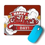 PosterGully - Happy Fathers Day I Love You Papa Mousepad PosterGully - Happy Fathers Day I Love You Papa Mousepad