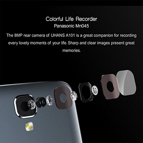 UHANS A101 Smartphone móvil libre 4G 5.0