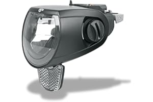 SKS GERMANY MonkeyLink SkyeLight 60 LUX Front Connect lampa rowerowa, akcesoria rowerowe (montaż za pomocą uchwytu magnetycznego, regulowany kąt reflektora przedniego, w zestawie reflektor K, dopuszczenie do